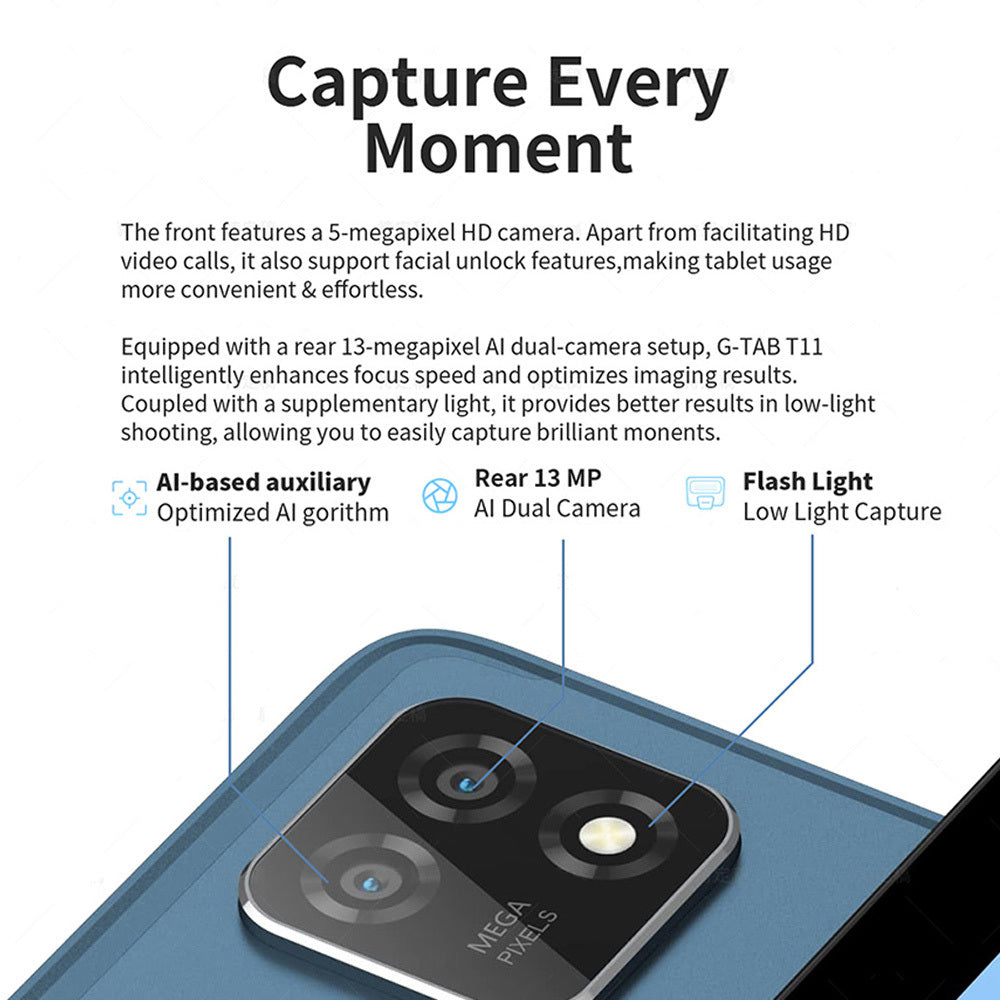 Tablet G-Tab T11 z 10,1-calowym systemem Android: potężna wydajność i wciągająca rozrywka