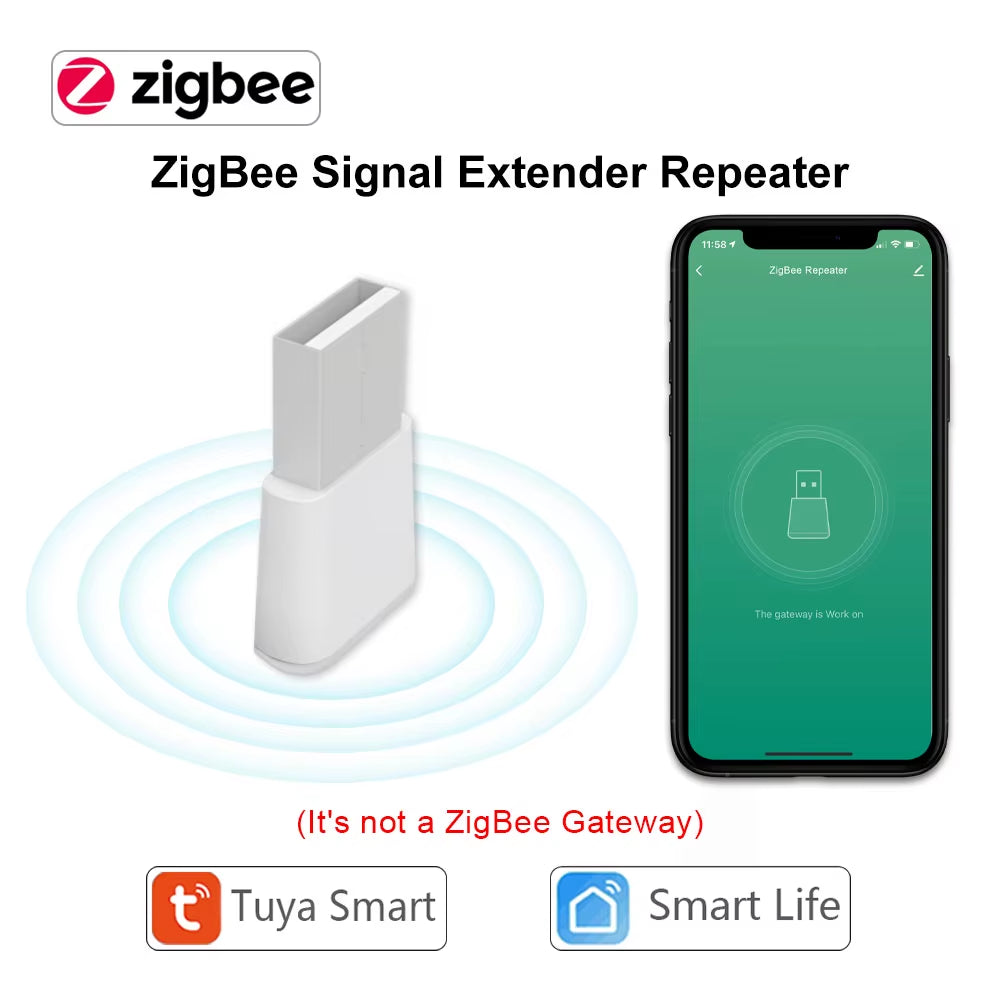 Tuya Zigbee 3.0 Smart Curtain Switch - Wireless Roller Blinds Controller with Remote, App & Voice Control for Alexa, Google Home & Smart Life Automation